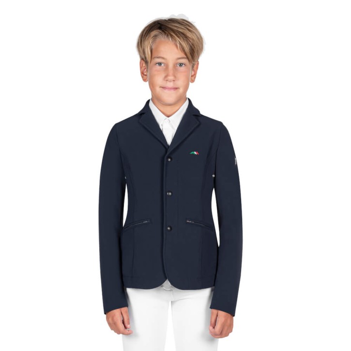 Equiline Jungen Turnierjacket Jonnyk Blau / 140