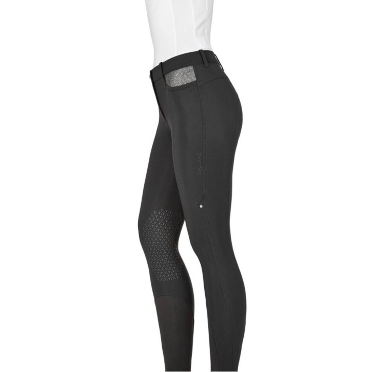 Equiline Damen Kniegrip Reithose Gavirek schwarz