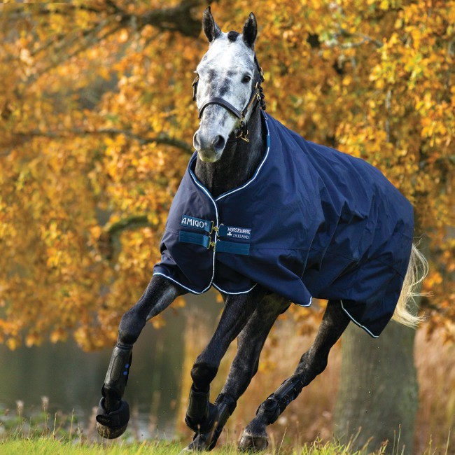 Horseware Amigo Bravo 12 Turnout Heavy 400g Navy