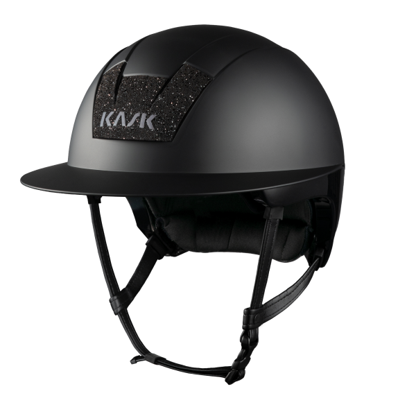 KASK Reithelm KOOKI LADY Swarovski Carpet Black Matt