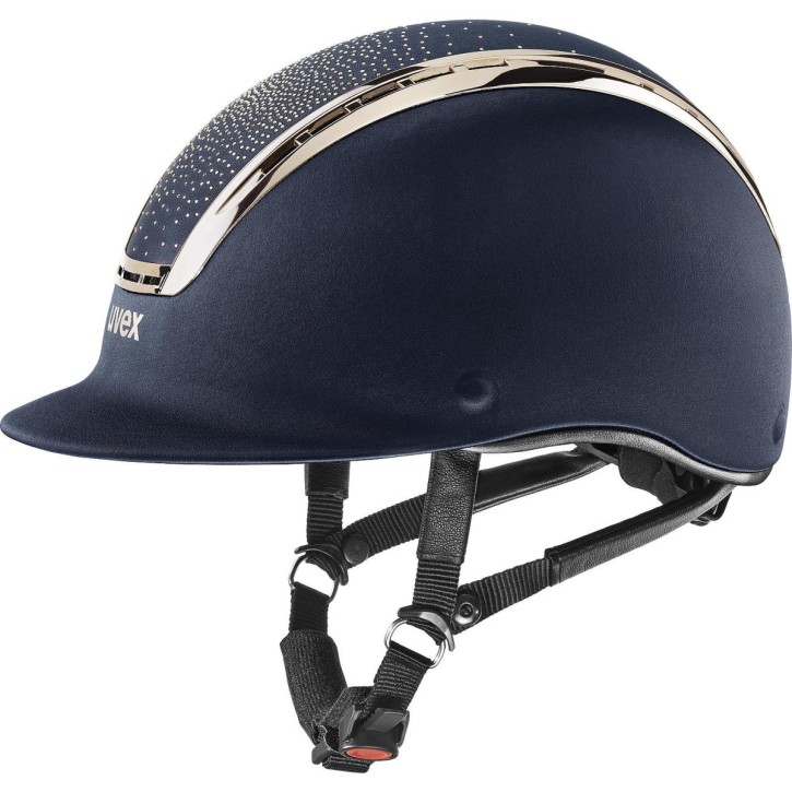 Uvex Reithelm Suxxeed Jewel Navy/Rosé
