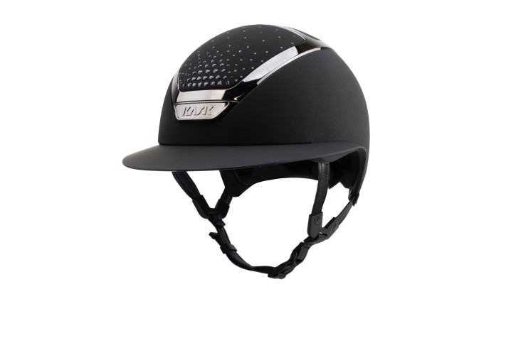 Kask Star Lady Chrome Black Crystals Passage Graphite
