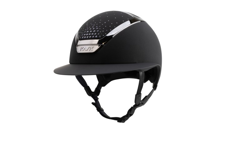 Kask Star Lady Chrome Black Crystals Passage Graphite
