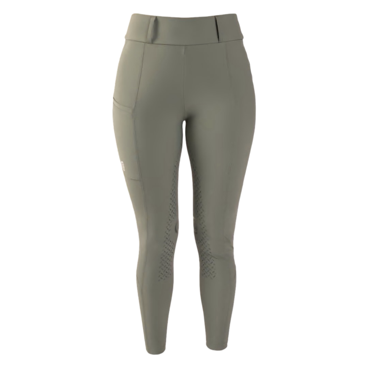 Kentucky Reitleggings Vollgrip Dusty Green
