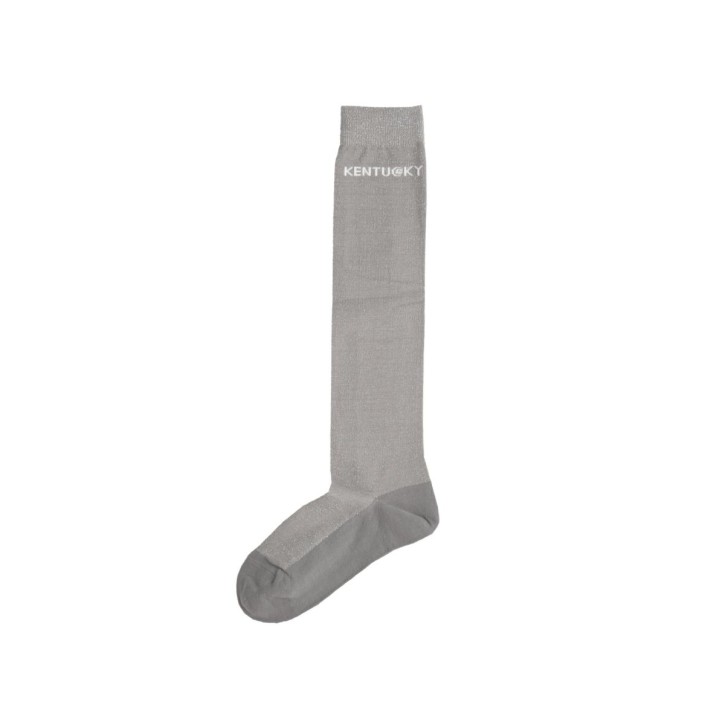 Kentucky Socken Glitzer Grau 35-40