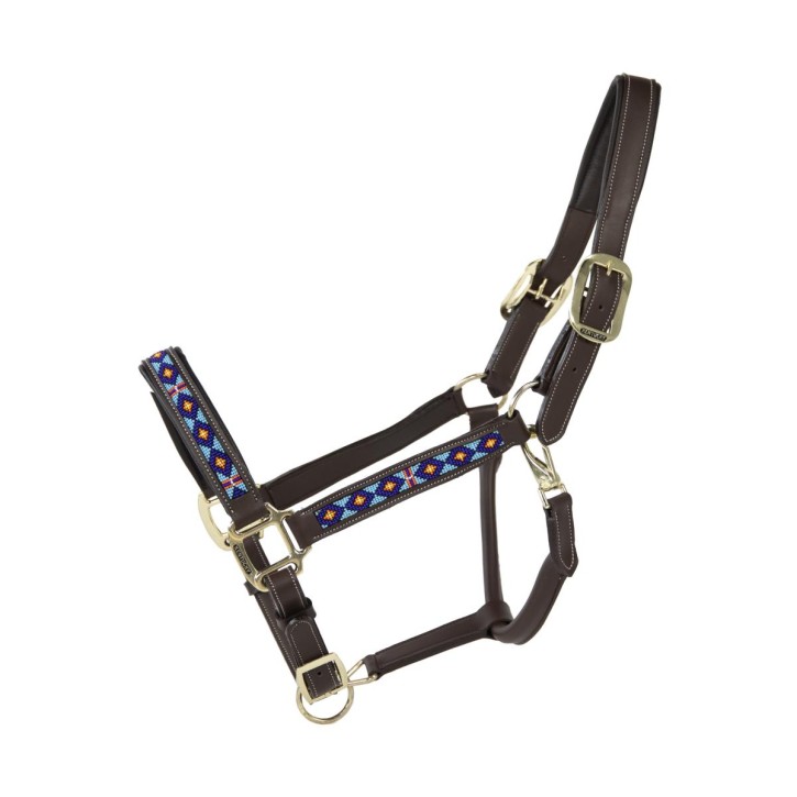 Kentucky Halfter Pearls Blau
