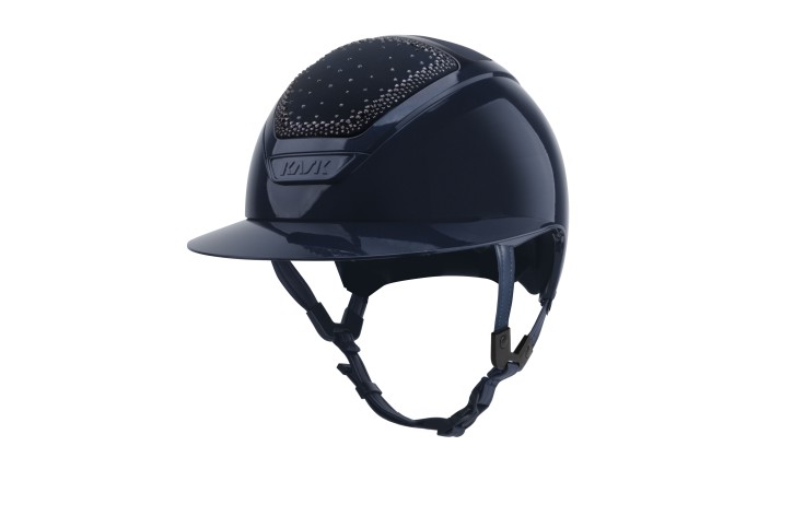 Kask Star Lady Pure Shine Navy Crystals In Out Graphite