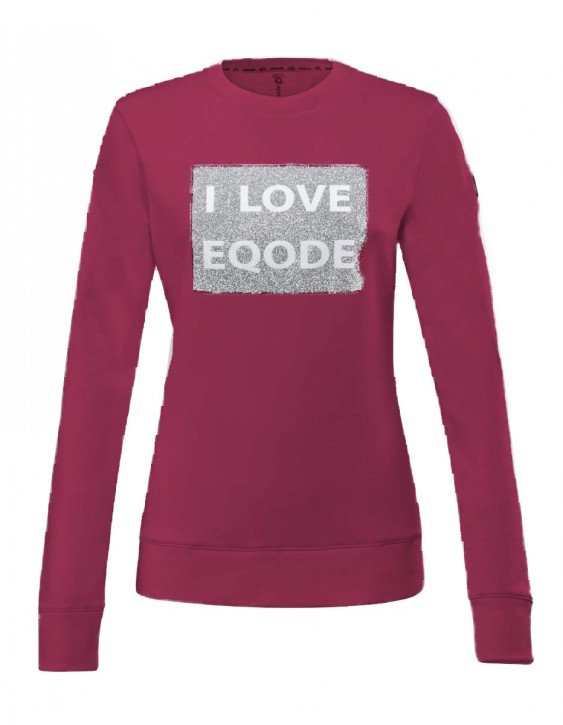 Eqode by Equiline Damen Pullover Dona rose red XS