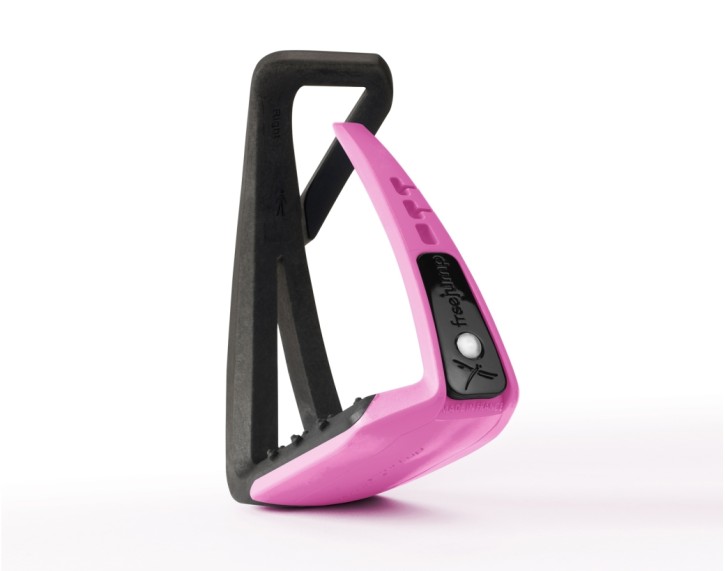 Freejump Sicherheitssteigbügel Soft Up Lite Rosa