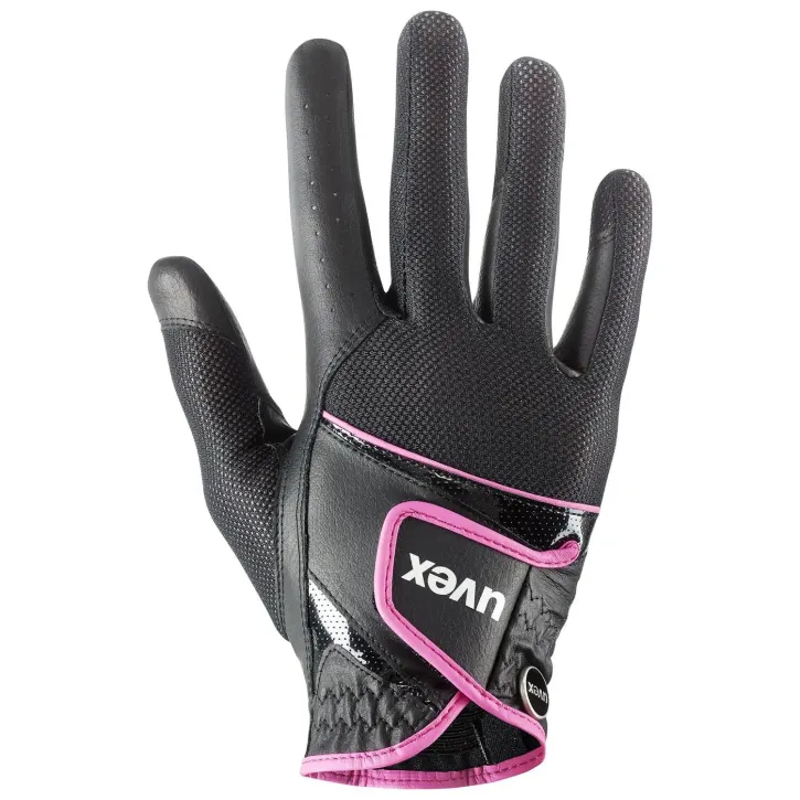 Uvex Reithandschuhe sumair schwarz pink
