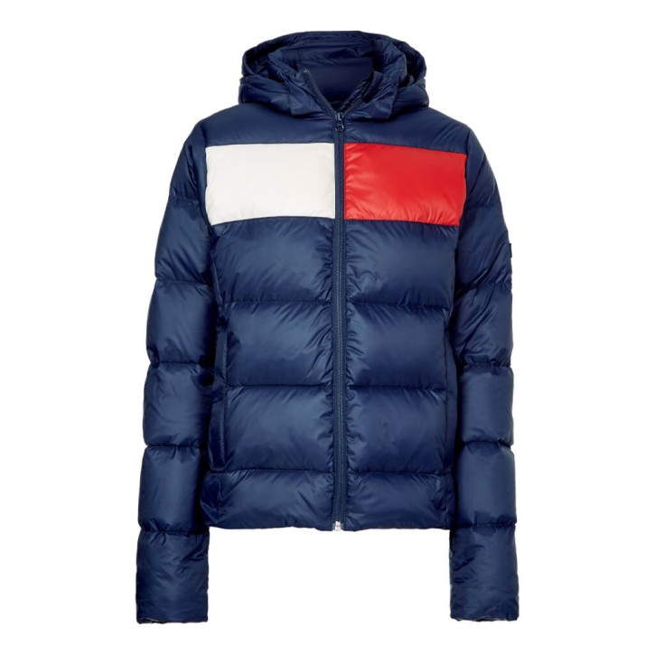 Tommy Hilfiger Equestrian Damen Daunenjacke Desert Sky