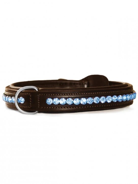 Equestrian Stockholm Hundehalsband Parisian Blue 30