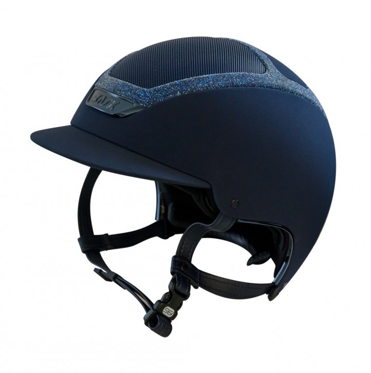 Kask Dogma Chrome Light Navy Swarovski Frame m. Inlay