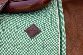 Kentucky Schabracke Velvet Print Springen Grün