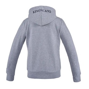 Kingsland Classic Unisex Sweatshirtjacke light grey