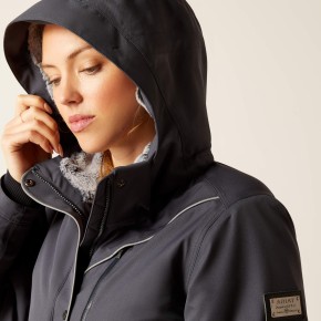 Ariat Damen Parka Tempest wasserdicht in ebony M