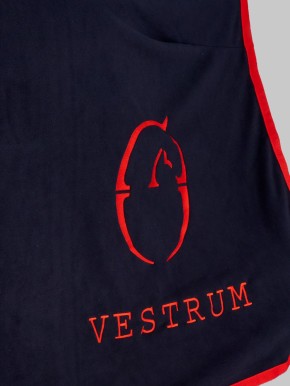 Vestrum Abschwitzdecke Vicenza Rot m. blauem Logo und Einfass 155