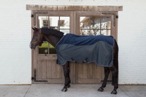 Kentucky Fleecedecke mit Mesh navy