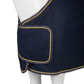 Horka Abschwitzdecke navy/gold