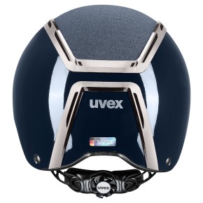 Uvex Reithelm Exxeed Blaze blau M-L
