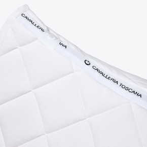 Cavalleria Toscana Dressur Schabracke Diamond Quilted weiß