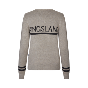 Kingsland KLNancy Damen Strickpullover Beige Melange XS