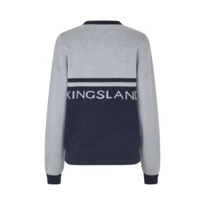 Kingsland KLMarina Damen Strick-Pullover Hellgrau