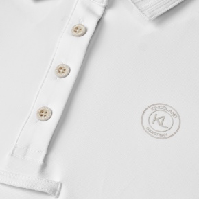 Kingsland KLLorenzo Turniershirt Kurzarm Herren Weiß XL