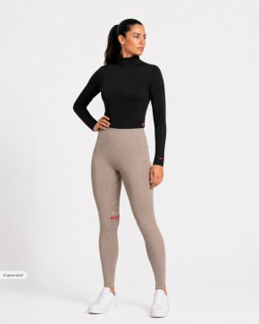 ea.St Reggings R1 Highwaist Winter Light driftwood