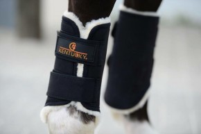 Kentucky Turnout Boots Gamschen Solimbra vorne schwarz