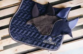 Kentucky Schabracke Springen mit Logo navy