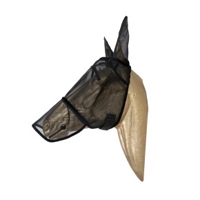 Kentucky Fliegenmaske classic mit Nase schwarz Full