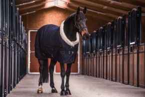 Kentucky Turnierdecke Show Rug schwarz 140