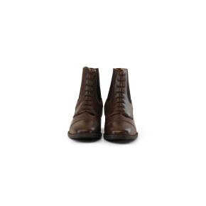 Dyon Stiefelette mit Schnürung aus Leder Braun