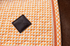 Kentucky Schabracke Velvet Print Springen Orange