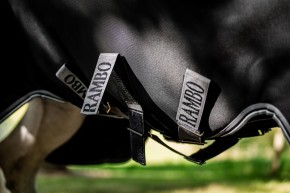 Horseware Rambo Supreme Turnout lite 0g schwarz 145