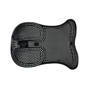 Acavallo Gel Pad Classic Rear Riser Schwarz