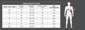 Swing Reitairbag Weste P25 Air