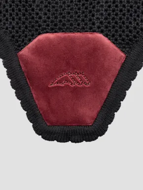 Equiline Springschabracke Velvet EQGaulo mit Fliegenohren Alpine Plum