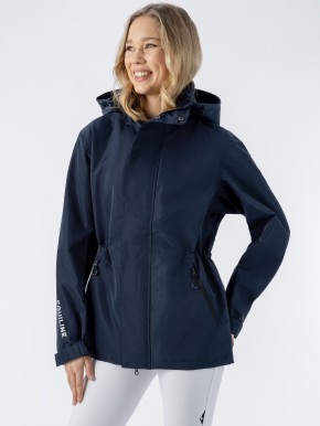 Equiline wasserdichte Regenjacke Revek blau unisex