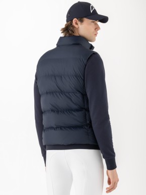 Equiline Herren Steppweste Cortek navy
