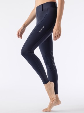 Equiline Damen Kniegrip Reitleggings Carbek Navy