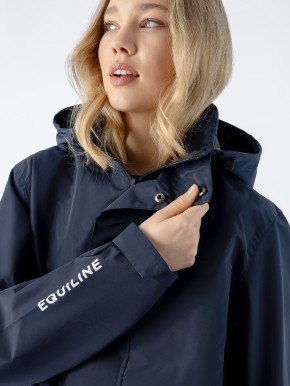 Equiline wasserdichte Regenjacke Revek blau unisex