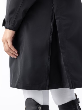 Equiline Damen Regenmantel Eqextre schwarz