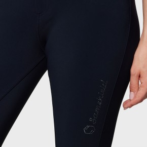 Samshield Damen Reithose Kniegrip Highwaist Clara navy