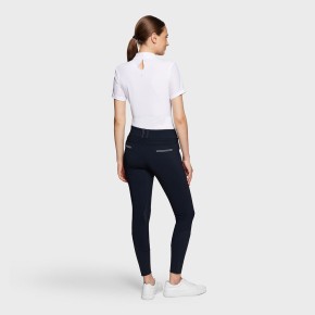 Samshield Damen Reithose Kniegrip Highwaist Clara navy