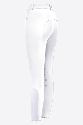 RG Damen Reithose Kniegrip weiß