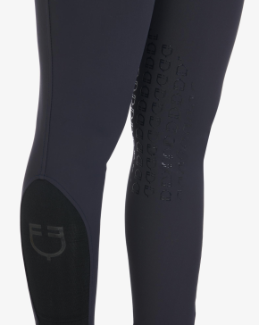 Equestro Damen Reithose Slim-fit mit Kniegrip - Navy Equestro Damen Reithose Slim-fit mit Kniegrip - Navy