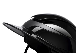 Equiline Reithelm Xanto Sonnen-Visier schwarz glänzend