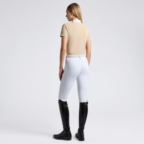 Cavalleria Toscana Damen Turniershirt kurzarm beige M